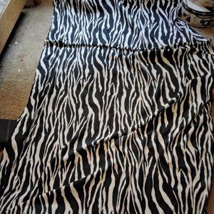 Zebra room curtains